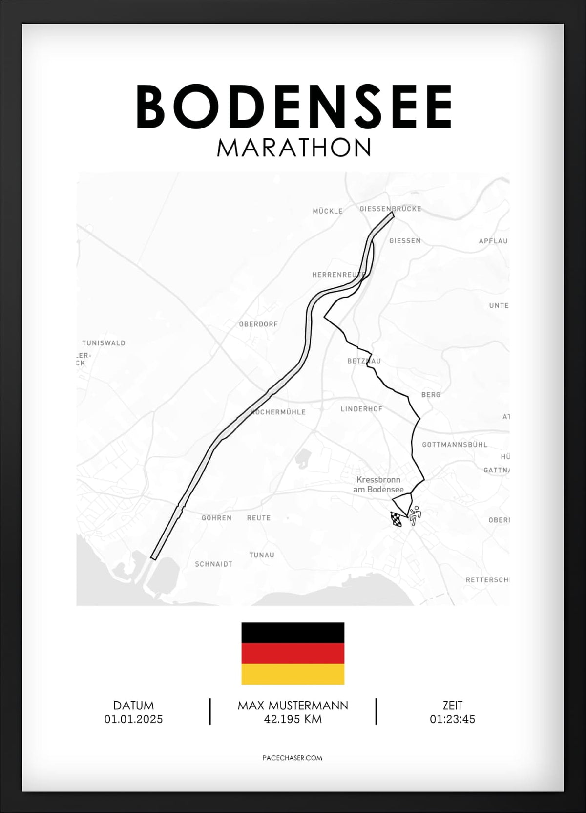 Bodensee (Kressbronn) Laufposter