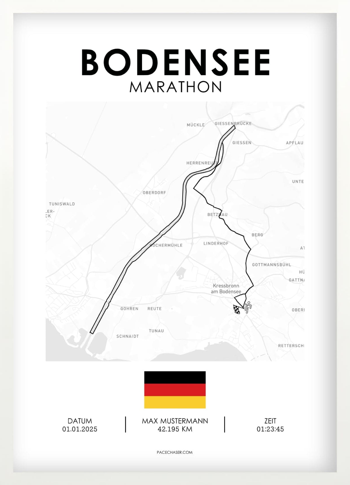 Bodensee (Kressbronn) Laufposter