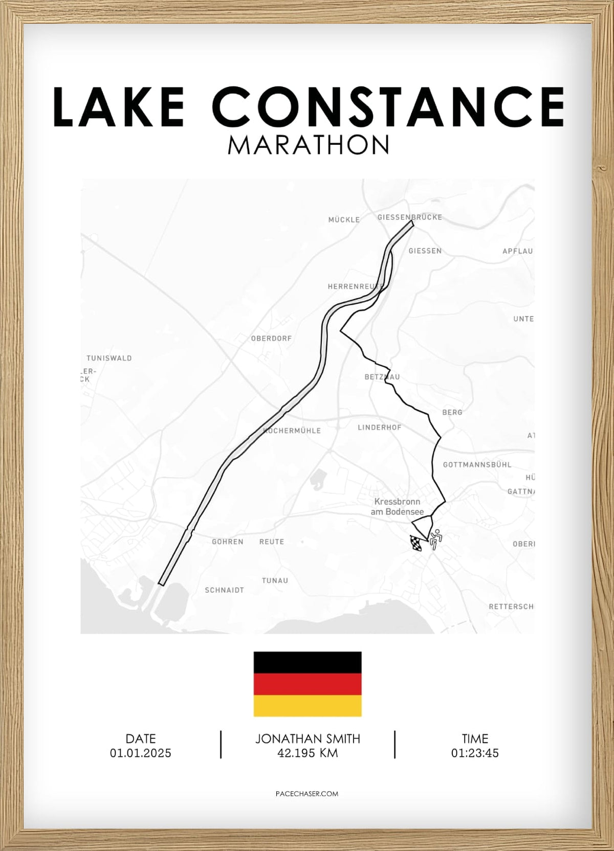 Bodensee (Kressbronn) Laufposter