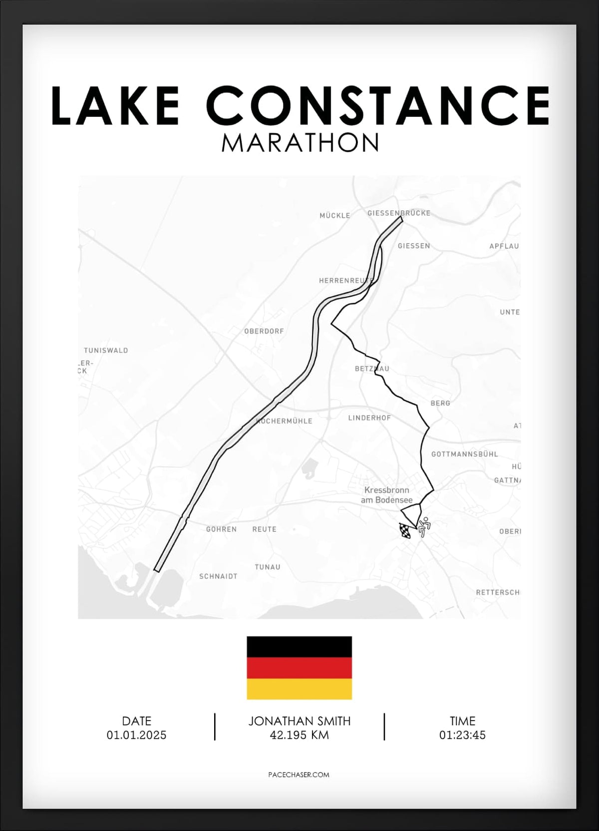 Bodensee (Kressbronn) Laufposter