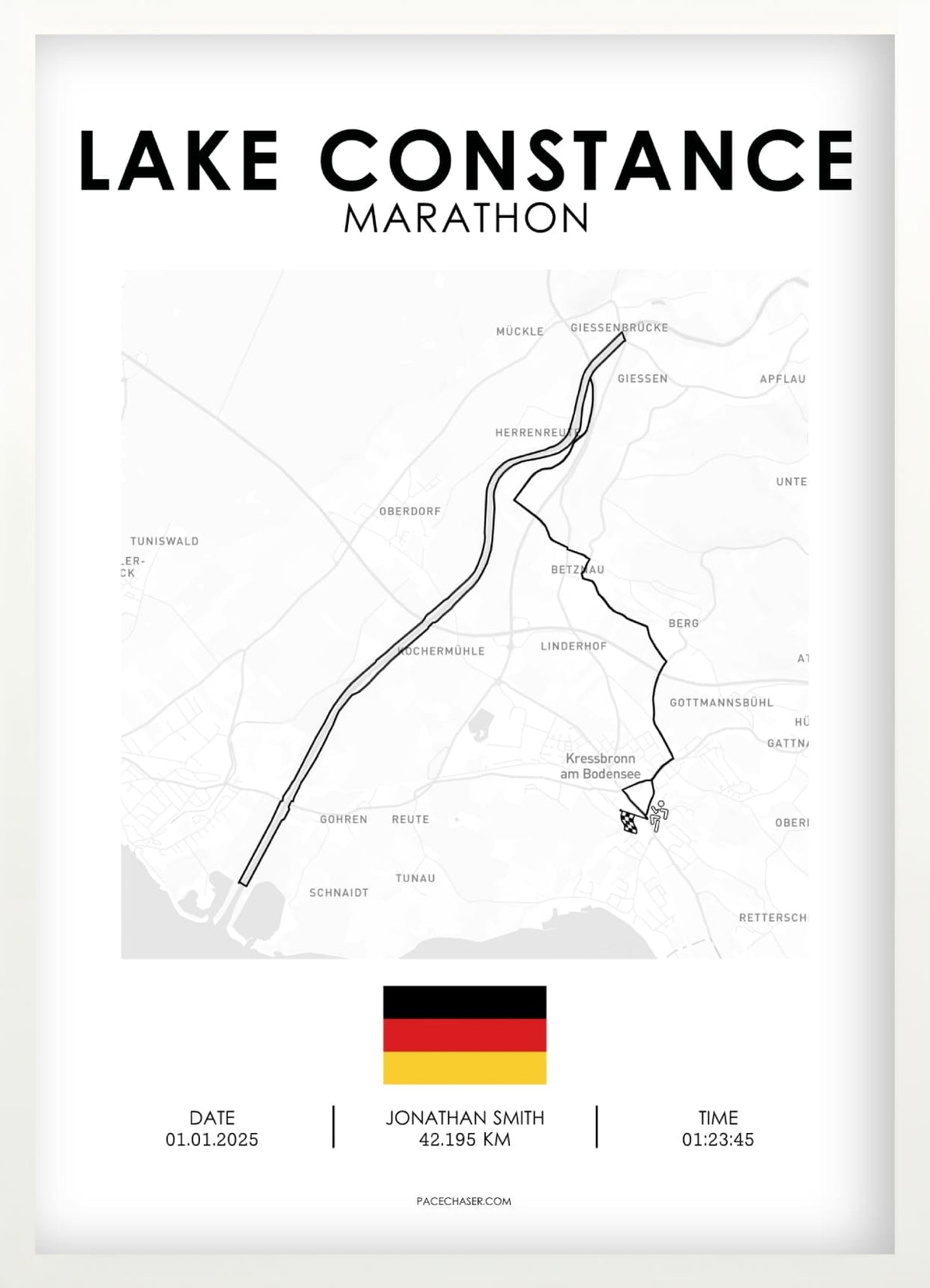 Bodensee (Kressbronn) Laufposter
