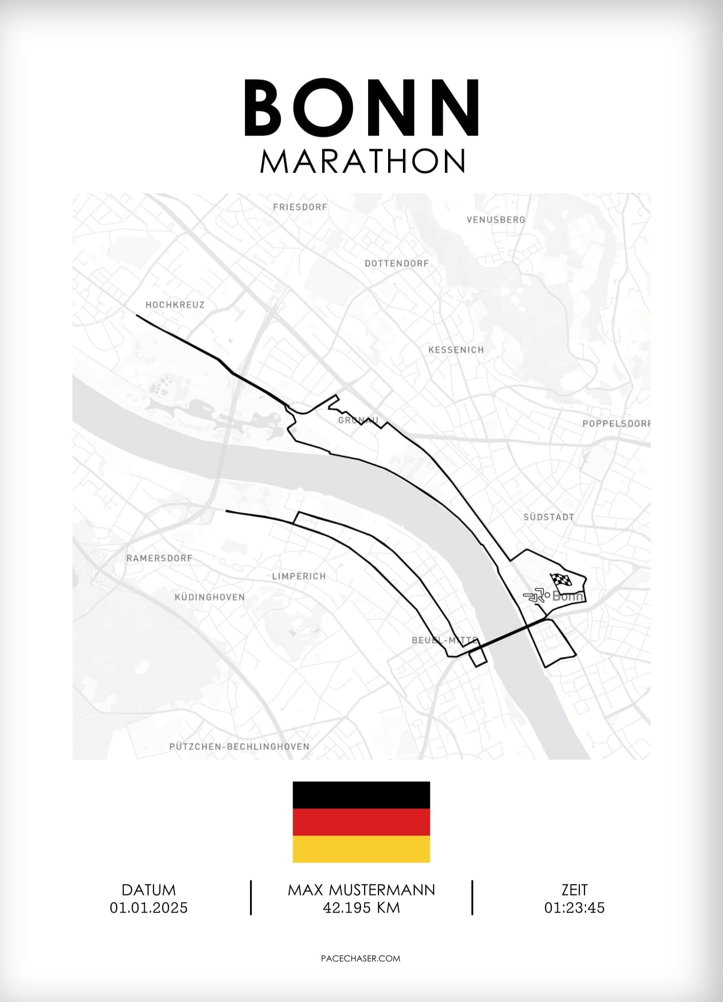 Marathon Bonn Poster