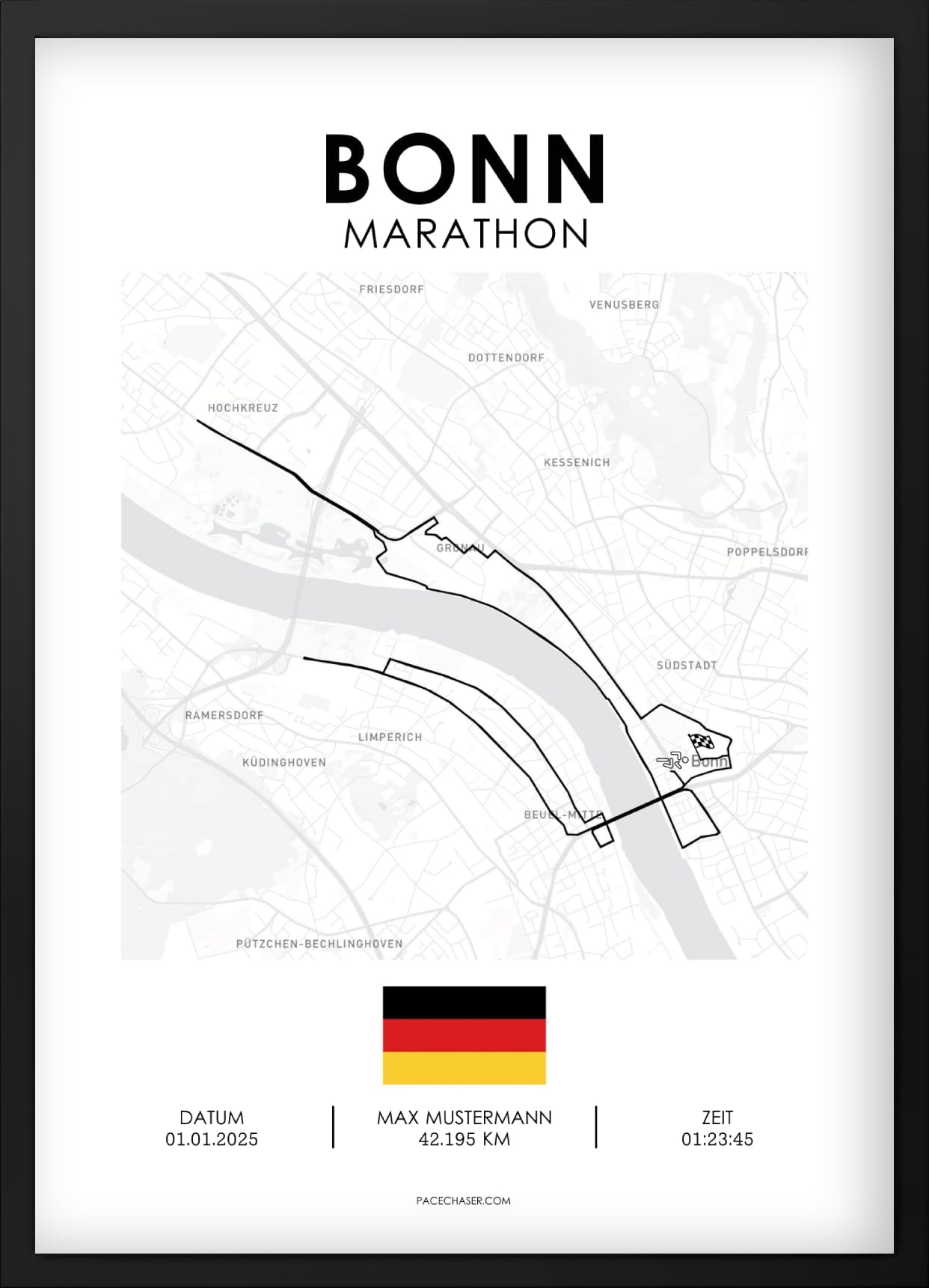 Marathon Bonn Poster