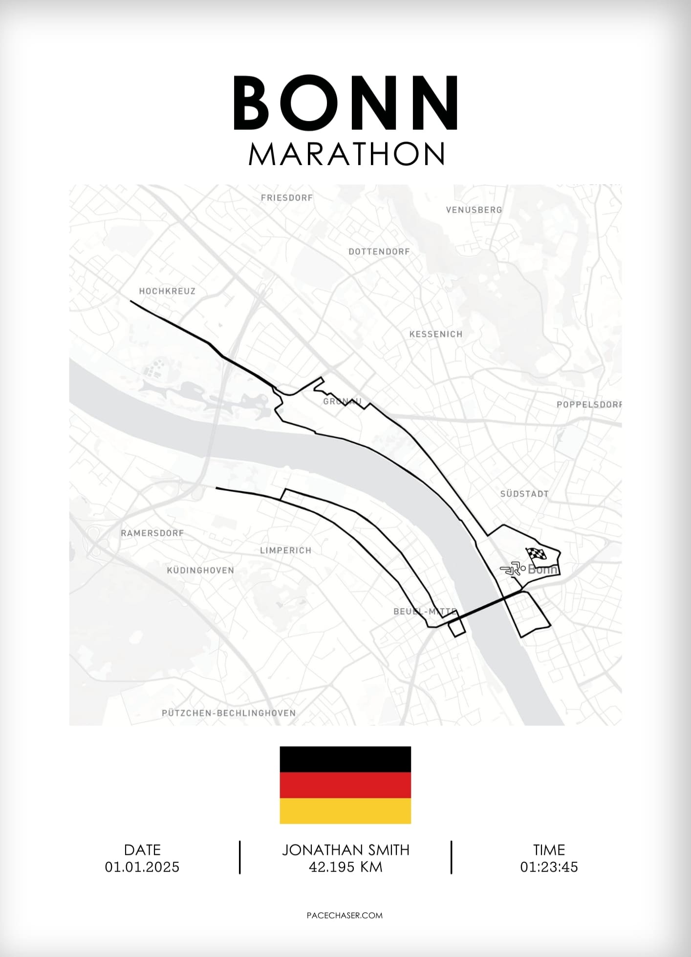 Marathon Bonn Poster