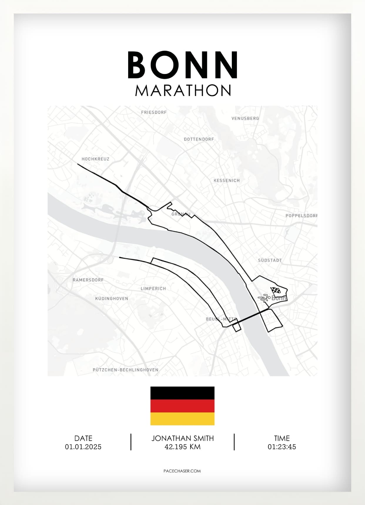 Marathon Bonn Poster