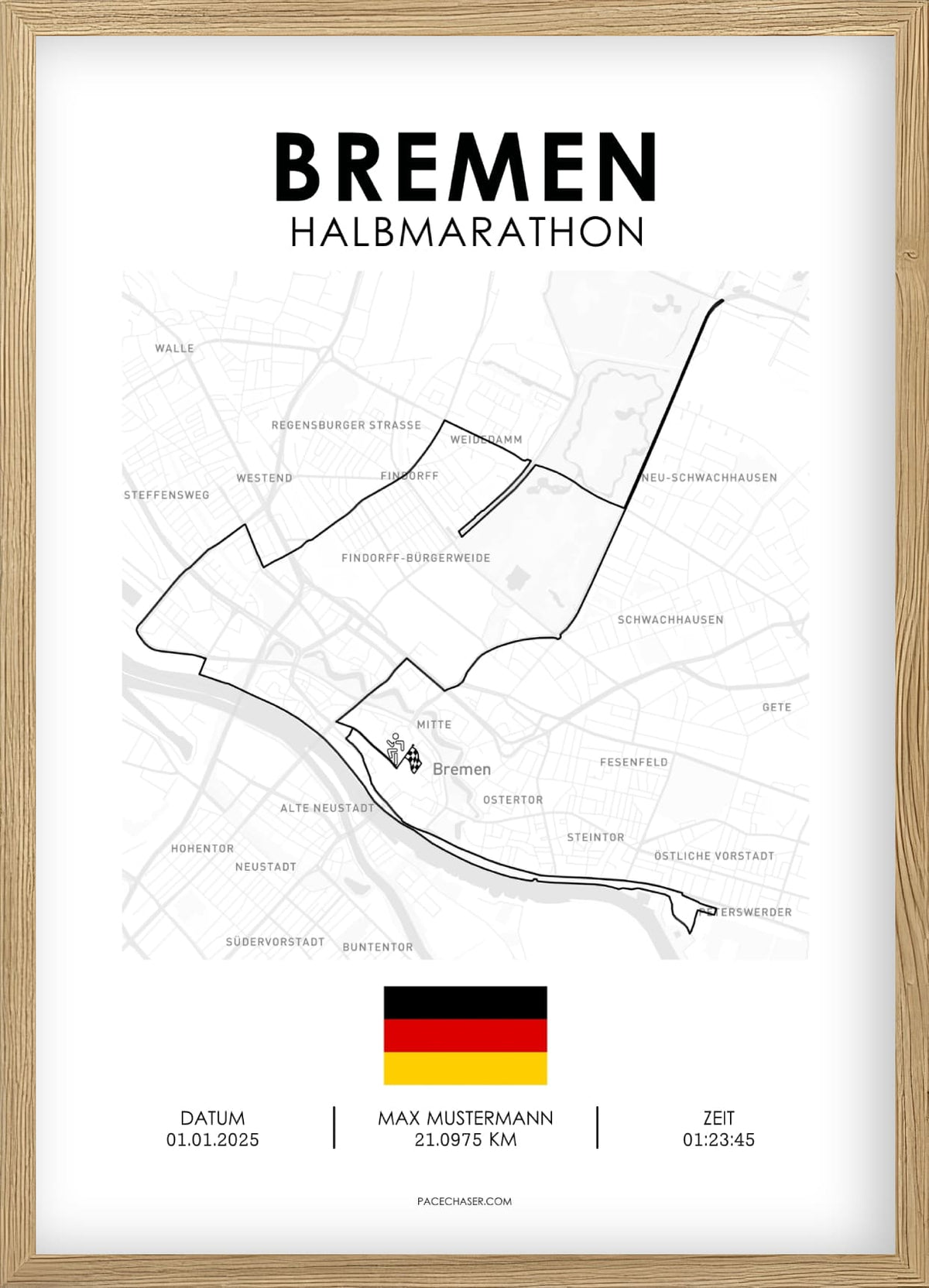 Halbmarathon Bremen Poster