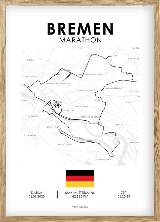 Marathon Bremen Poster - ab 2024