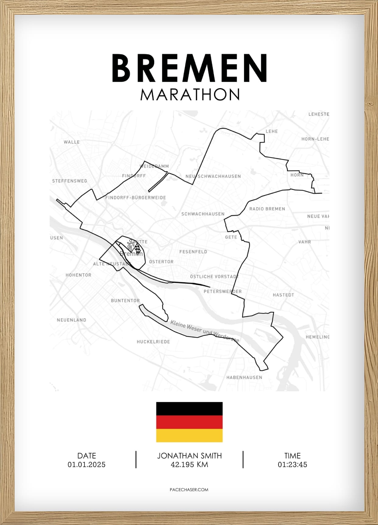 Marathon Bremen Poster - ab 2024