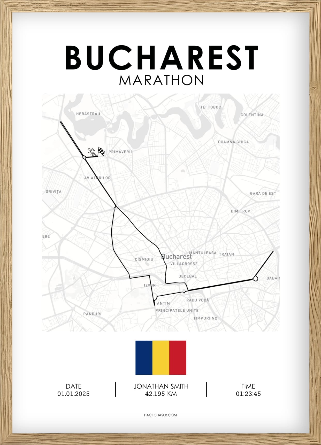 Marathon Bukarest Poster