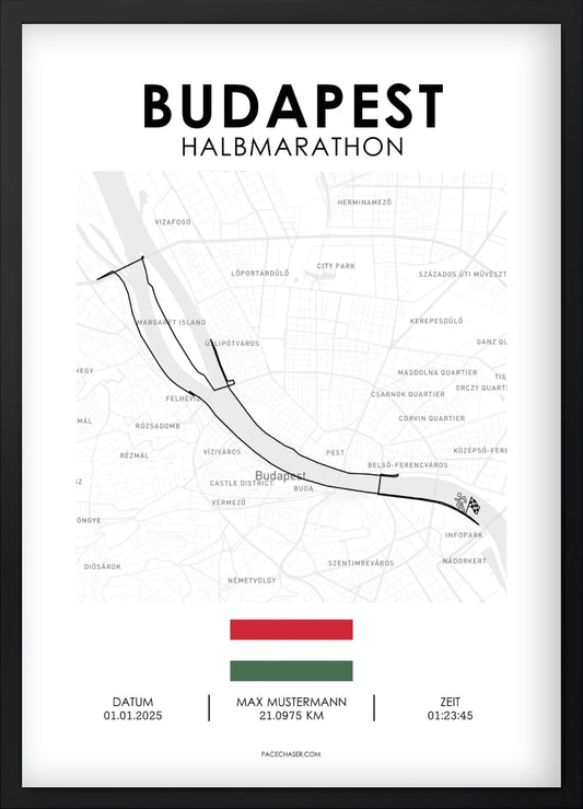 Halbmarathon Budapest Poster
