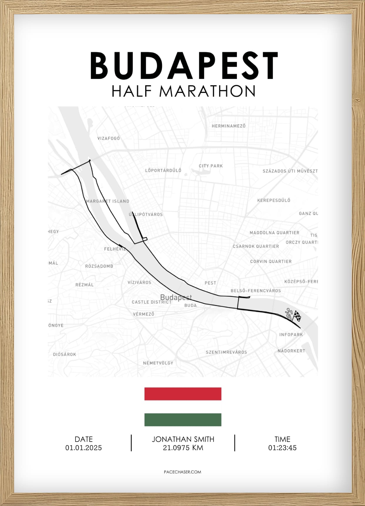 Halbmarathon Budapest Poster