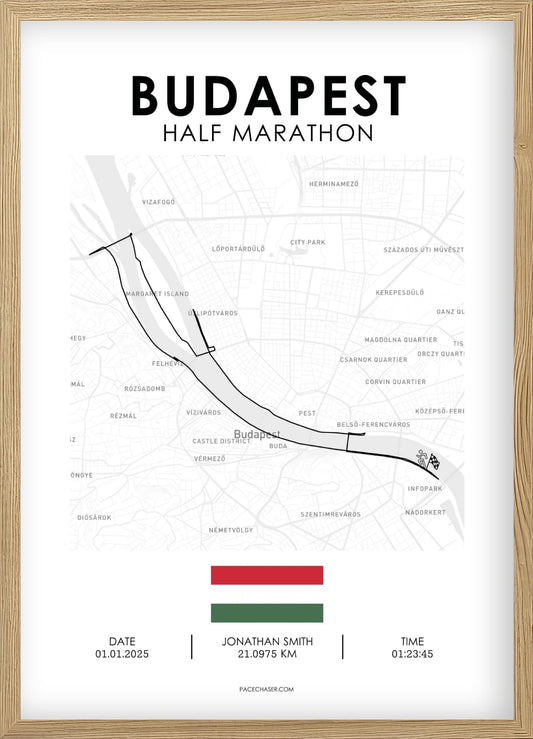 Budapest Half Marathon Poster