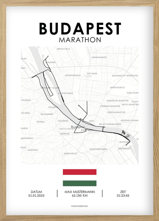 Marathon Budapest Poster