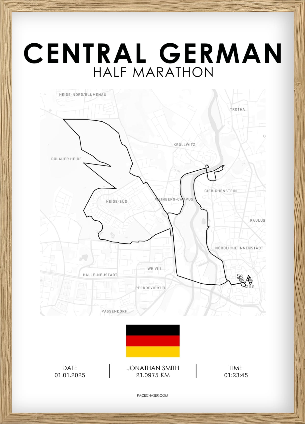 Mitteldeutscher Halbmarathon Poster