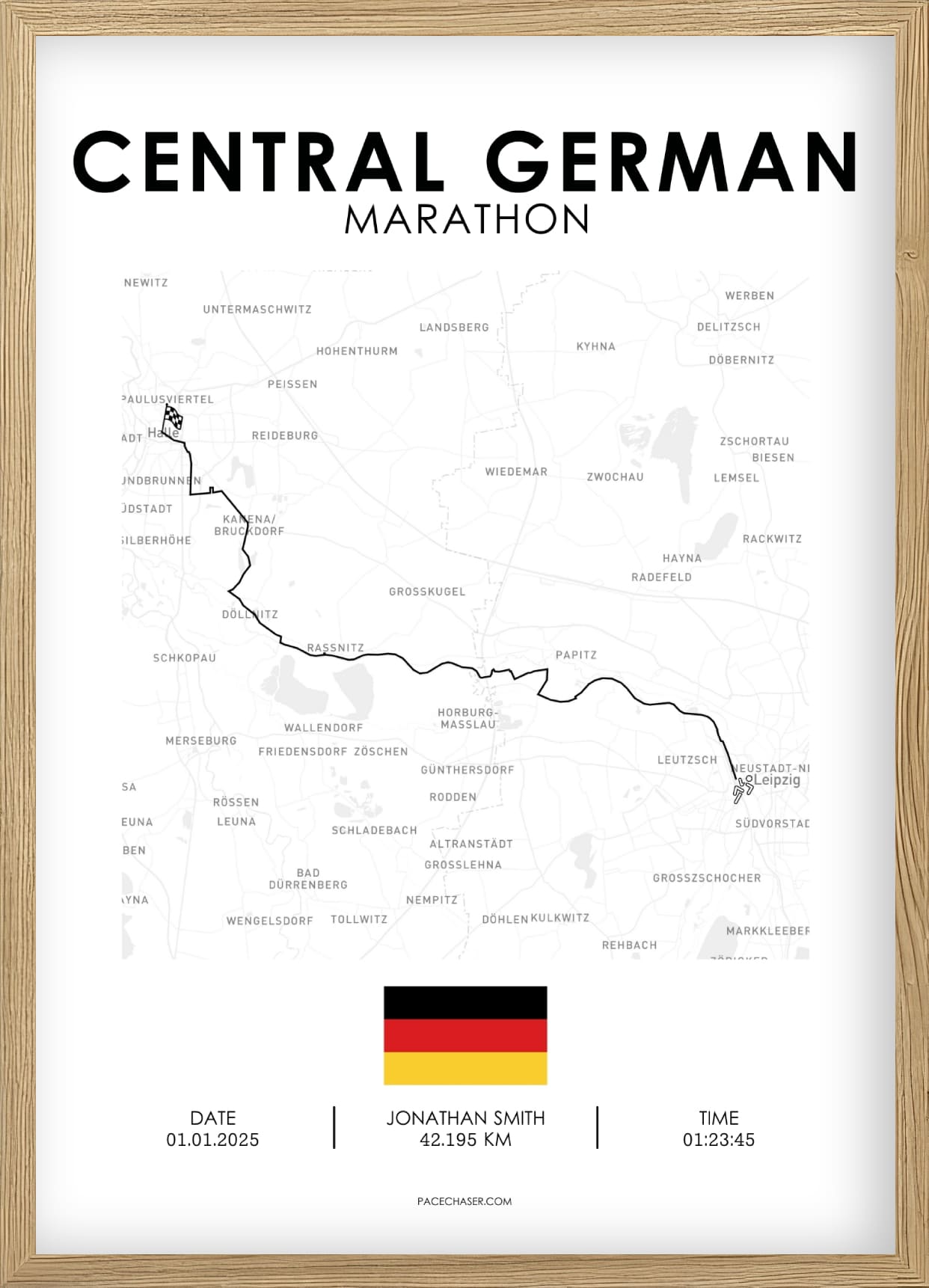 Mitteldeutscher Marathon Poster