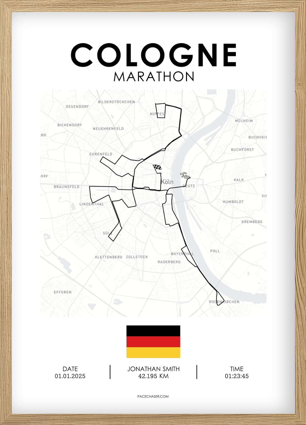Marathon Köln Poster