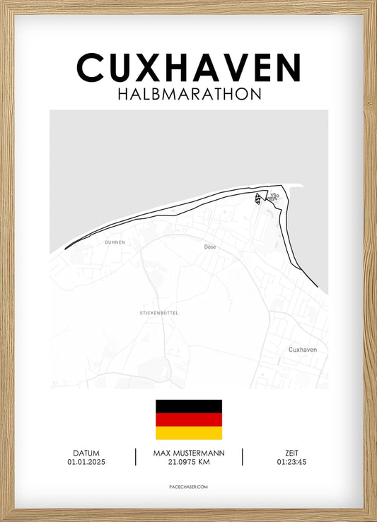 Cuxhaven Half Marathon Poster