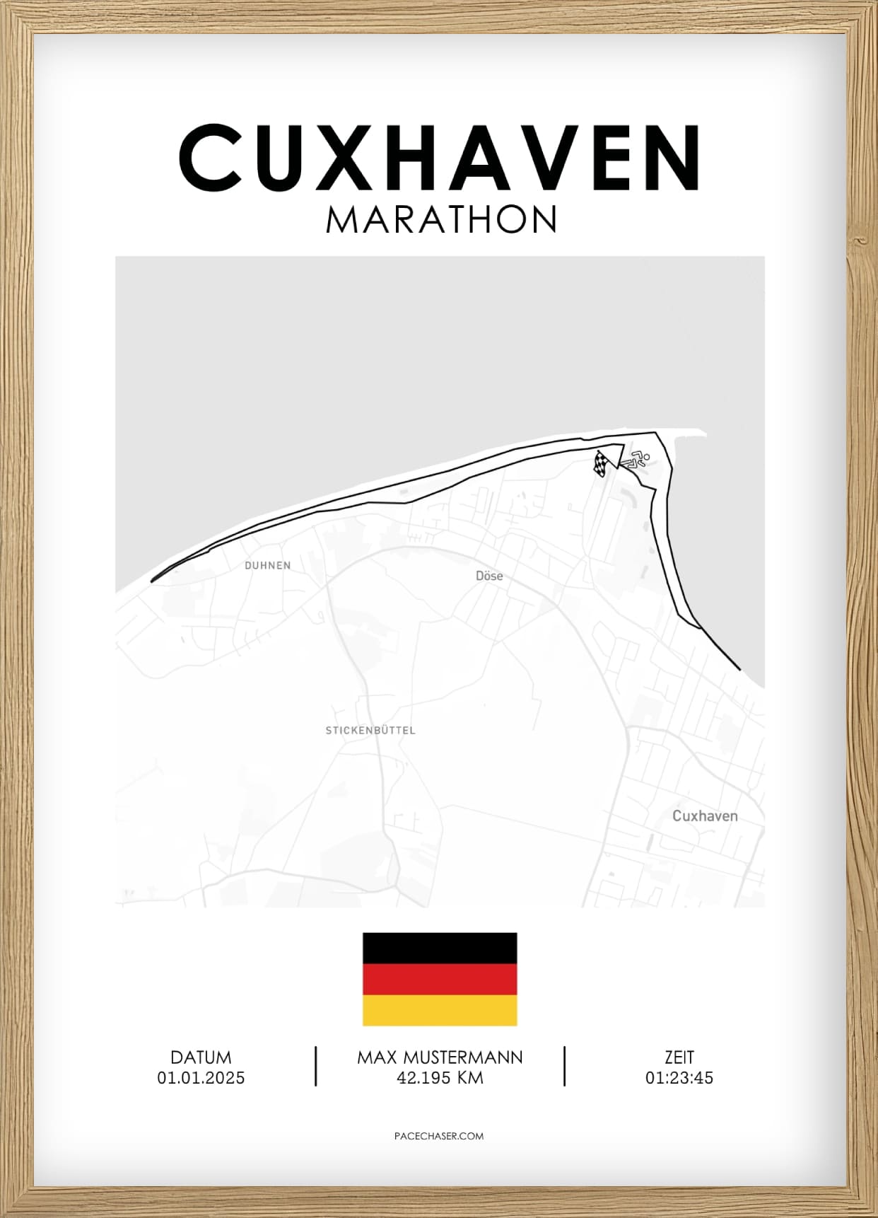 Cuxhaven Marathon Poster