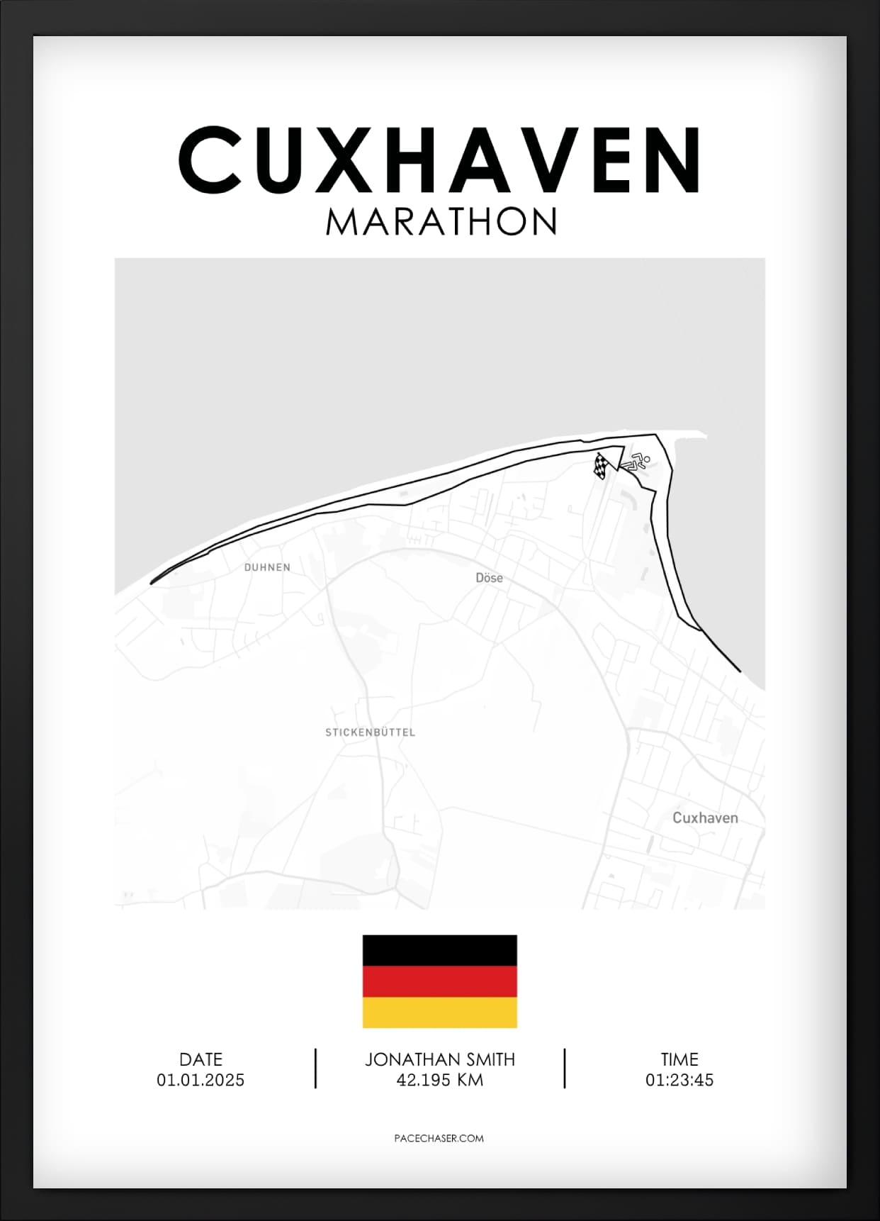 Cuxhaven Marathon Poster