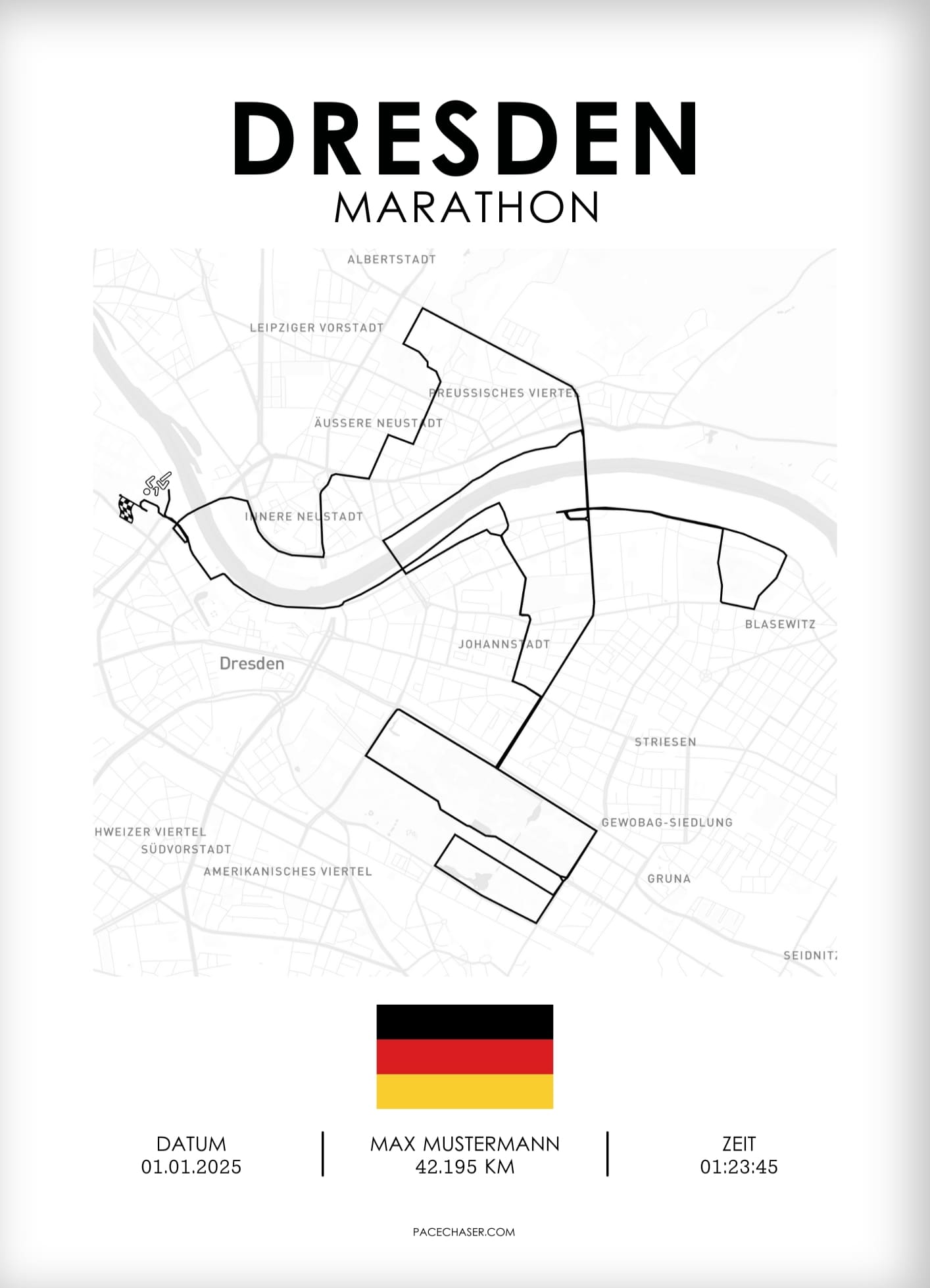 Marathon Dresden Poster - ab 2025