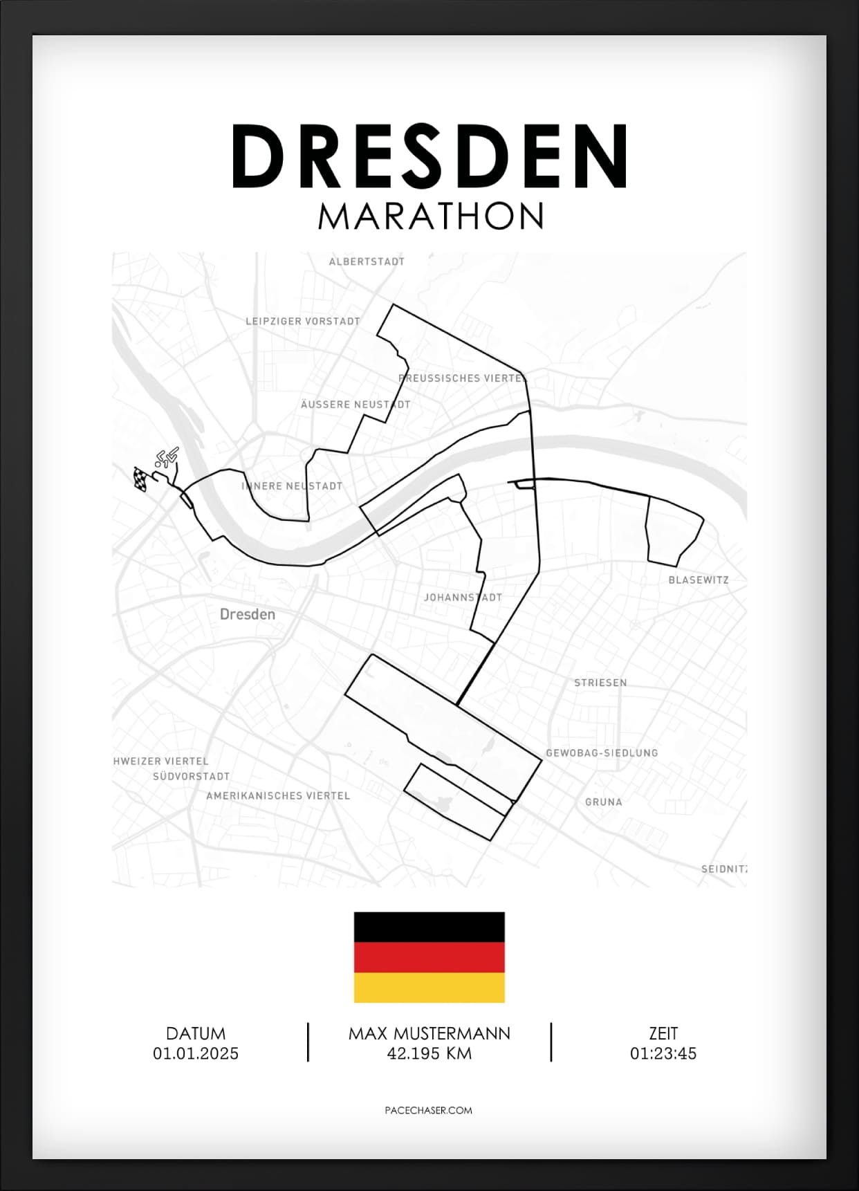 Marathon Dresden Poster - ab 2025