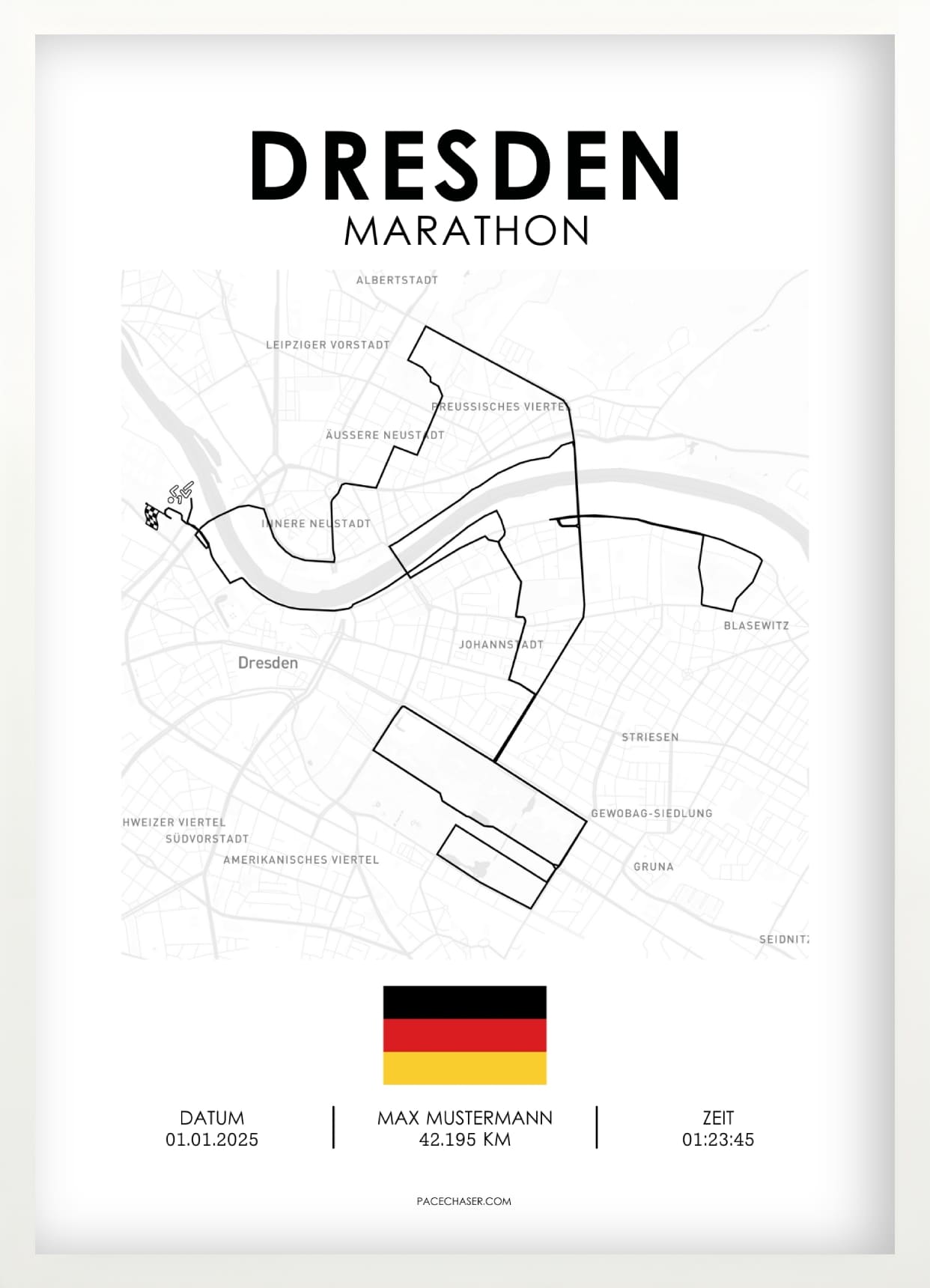 Marathon Dresden Poster - ab 2025
