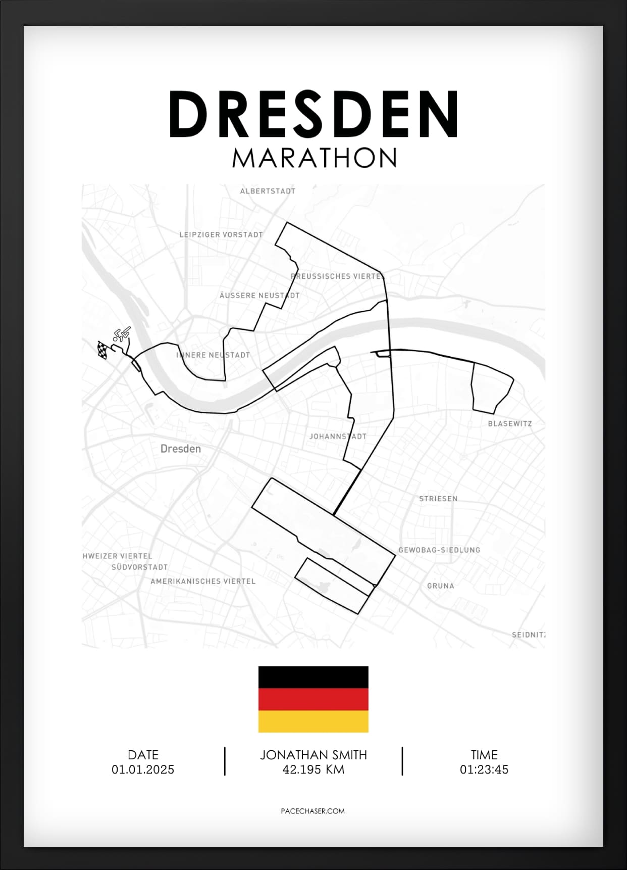 Marathon Dresden Poster - ab 2025