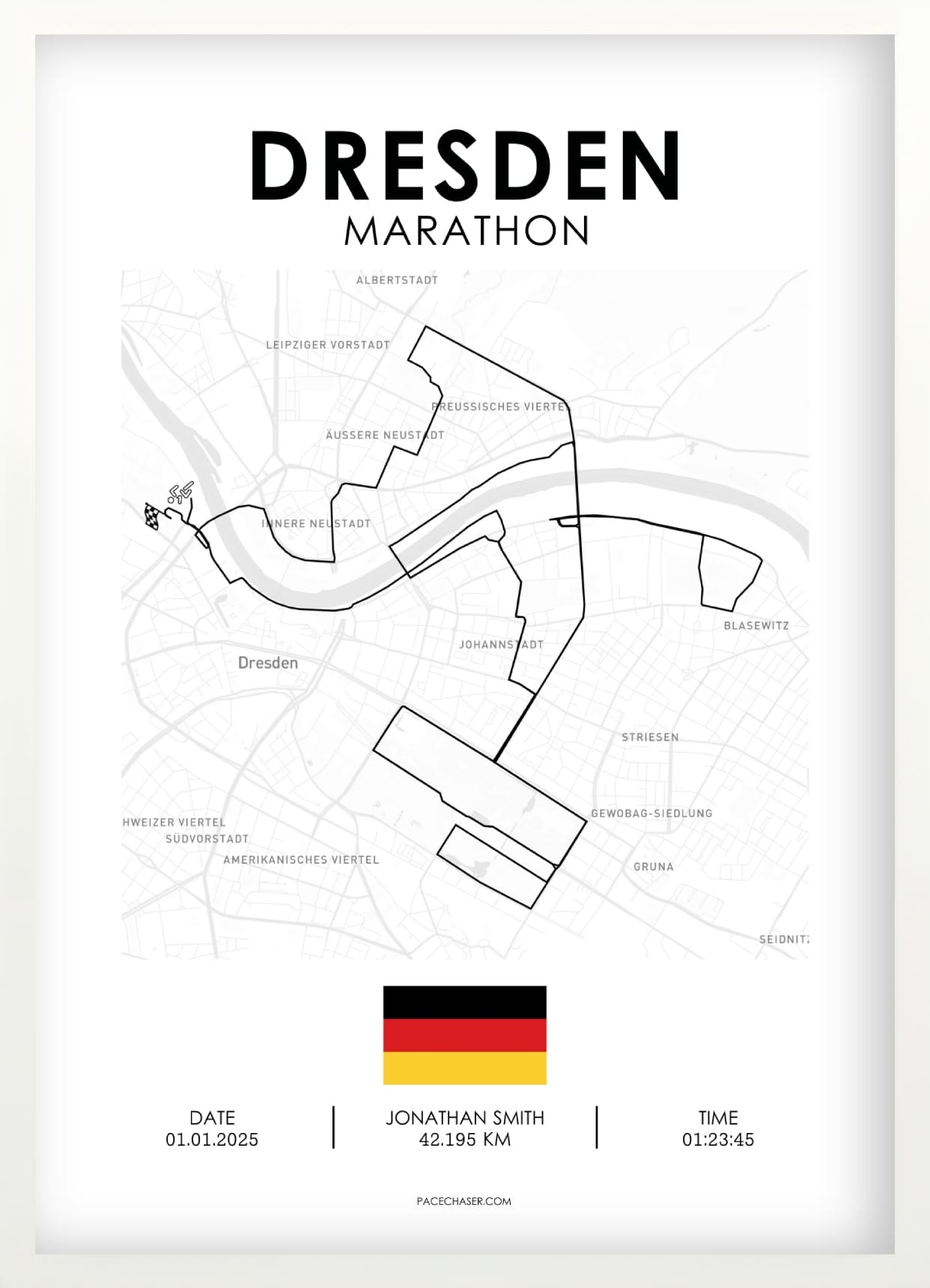 Marathon Dresden Poster - ab 2025