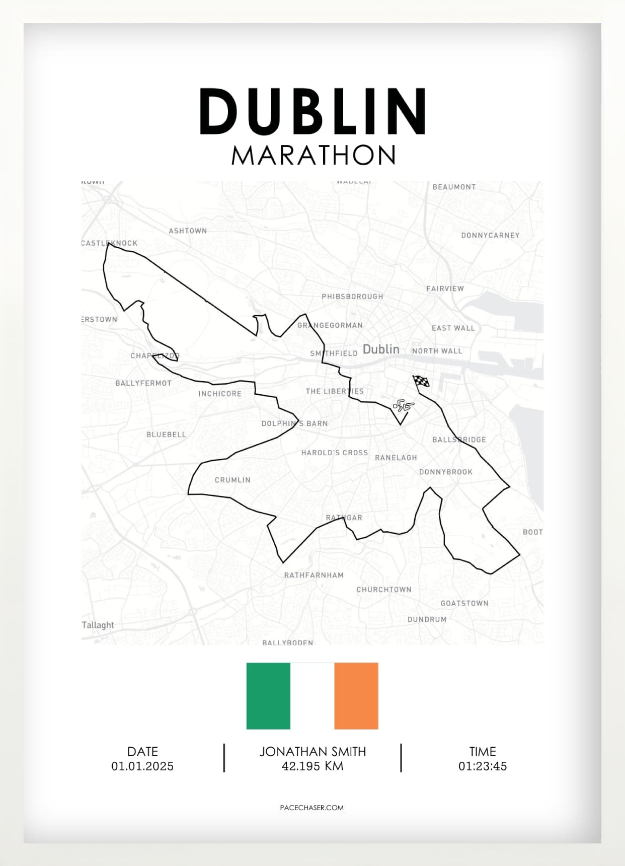 Marathon Dublin Poster