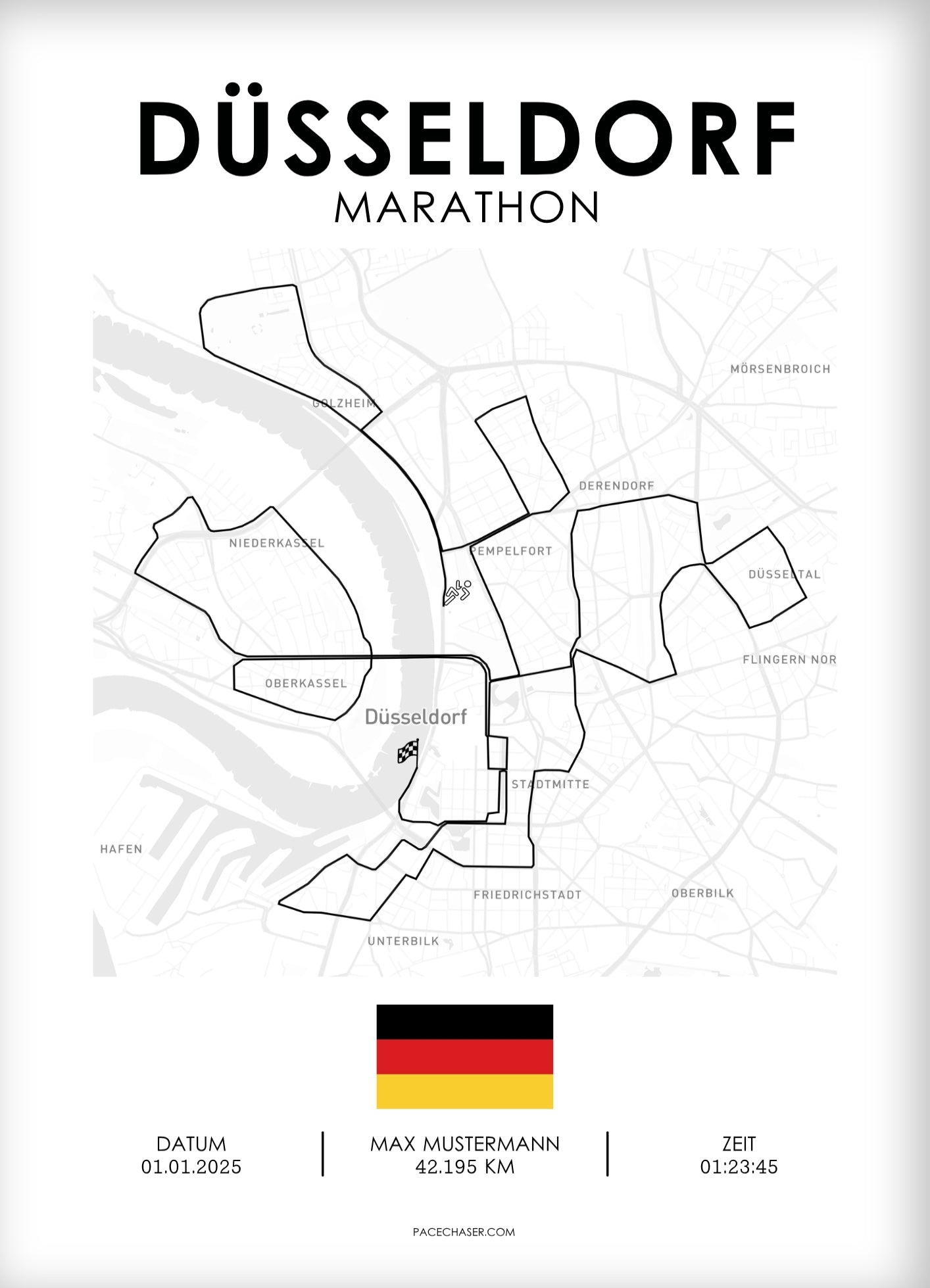 Marathon Düsseldorf Poster (ab 2026)
