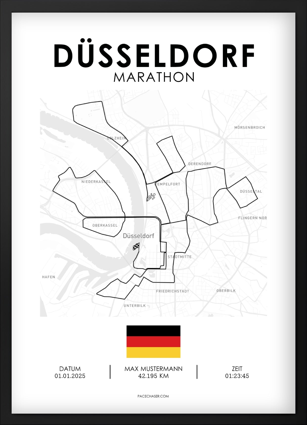 Marathon Düsseldorf Poster (ab 2026)