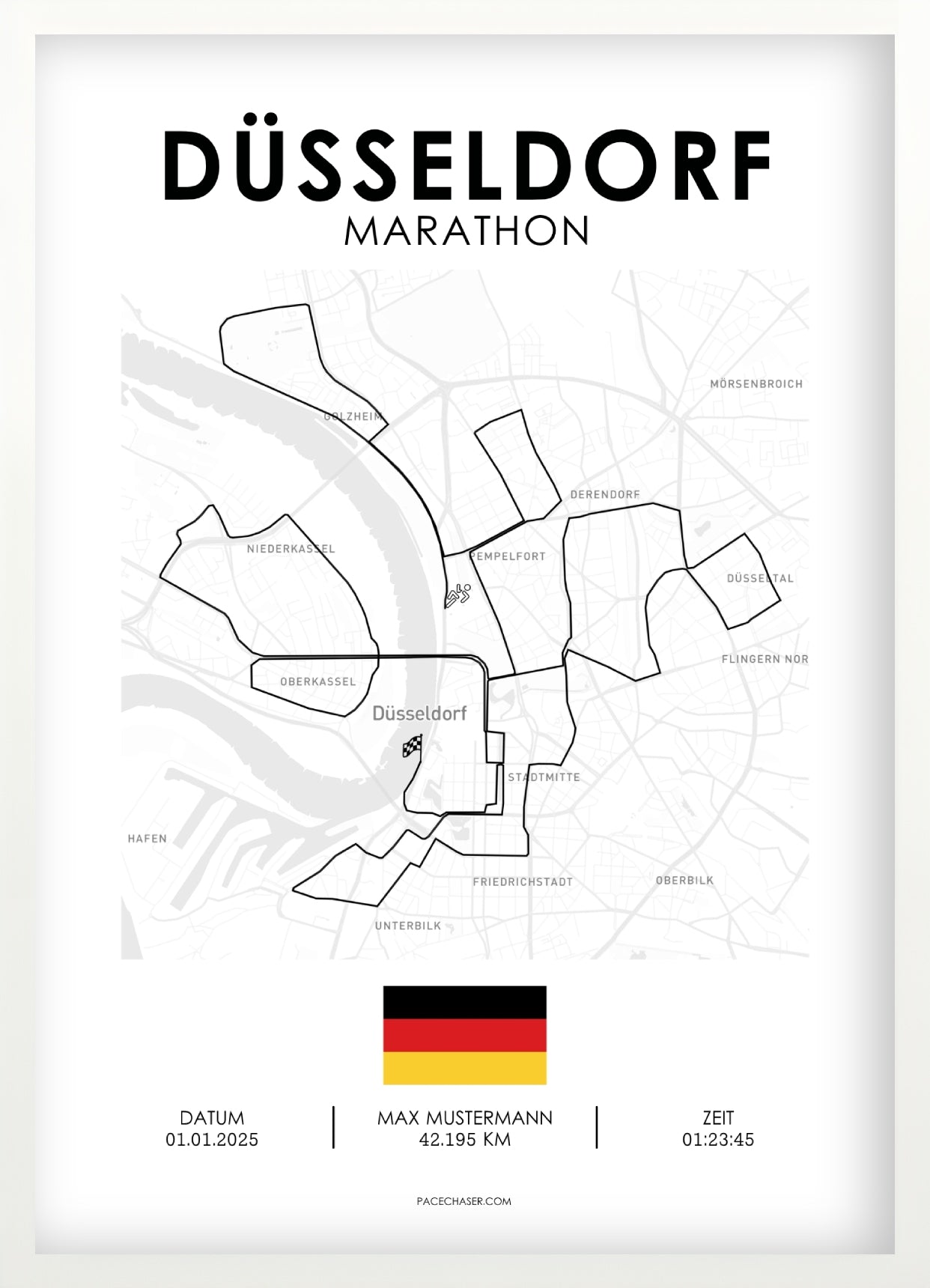 Marathon Düsseldorf Poster (ab 2026)