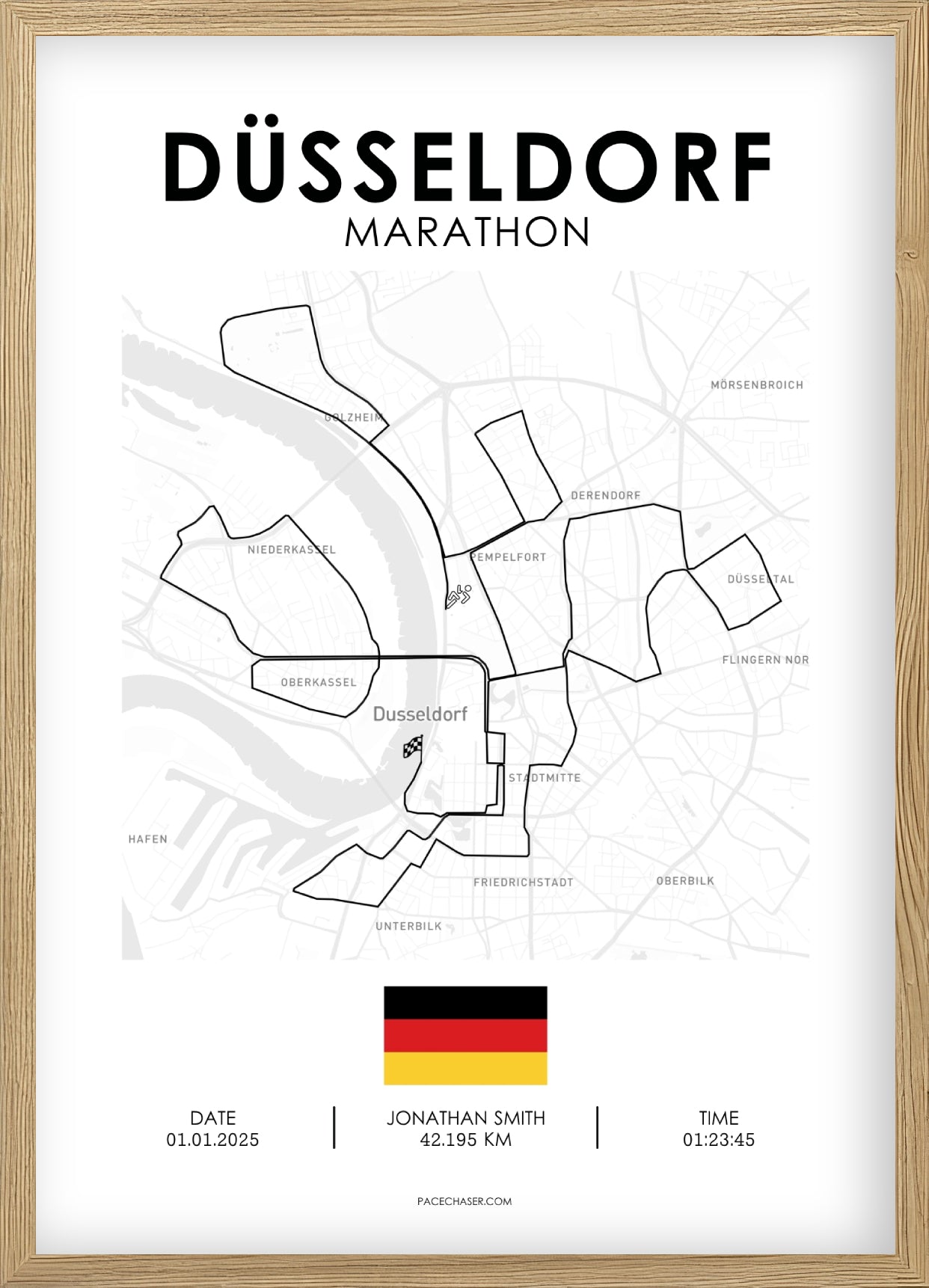 Marathon Düsseldorf Poster (ab 2026)