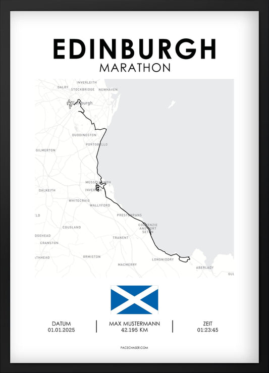 Marathon Edinburgh Poster