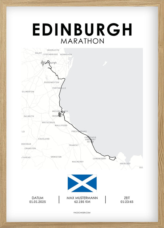 Marathon Edinburgh Poster