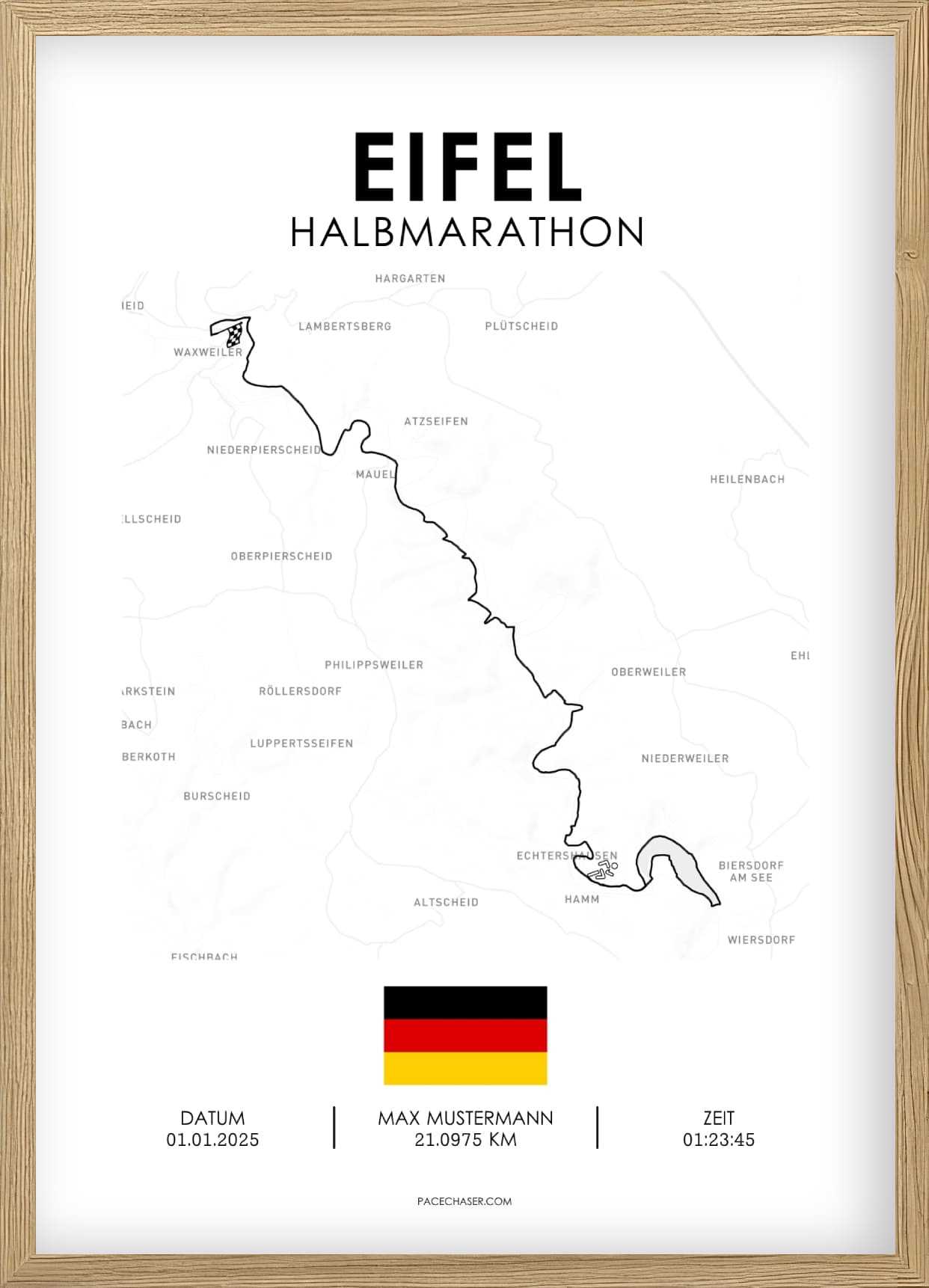 Eifel Marathon / Half Marathon / Ultra / Trail Poster