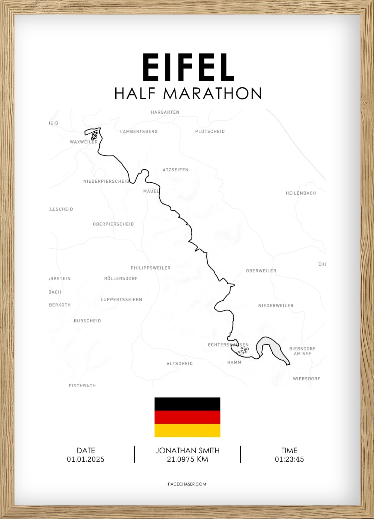 Eifel Marathon / Half Marathon / Ultra / Trail Poster