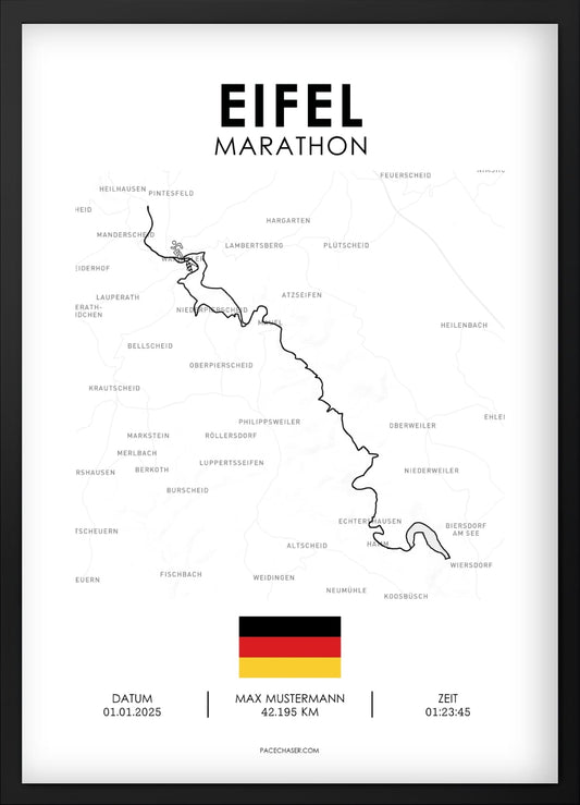 Eifel Marathon / Half Marathon / Ultra / Trail Poster