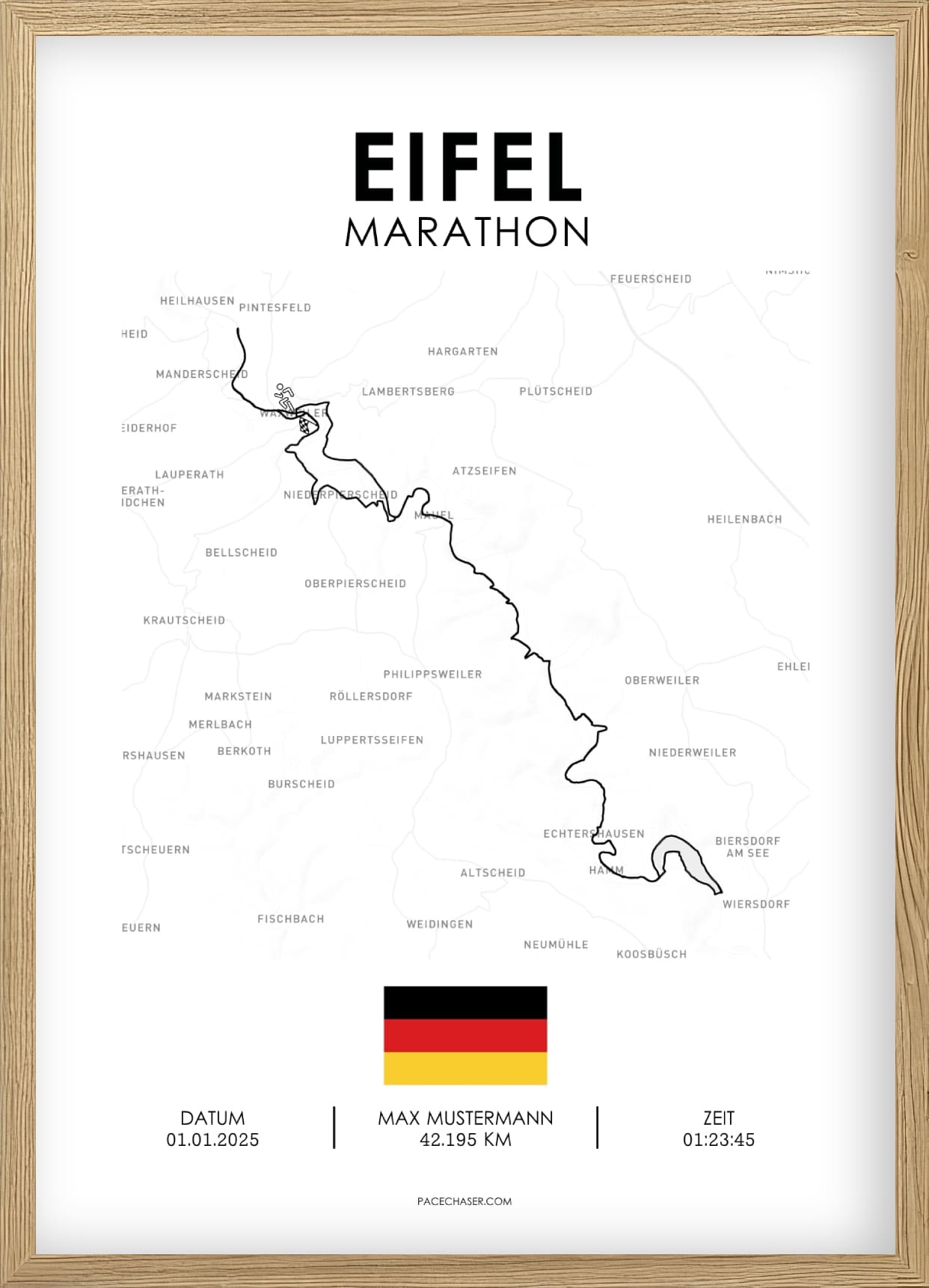 Eifel Marathon / Half Marathon / Ultra / Trail Poster