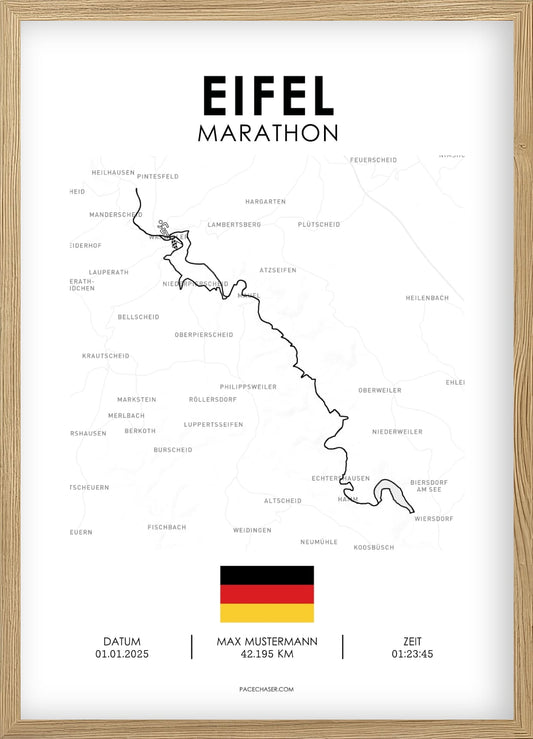 Eifel Marathon / Half Marathon / Ultra / Trail Poster