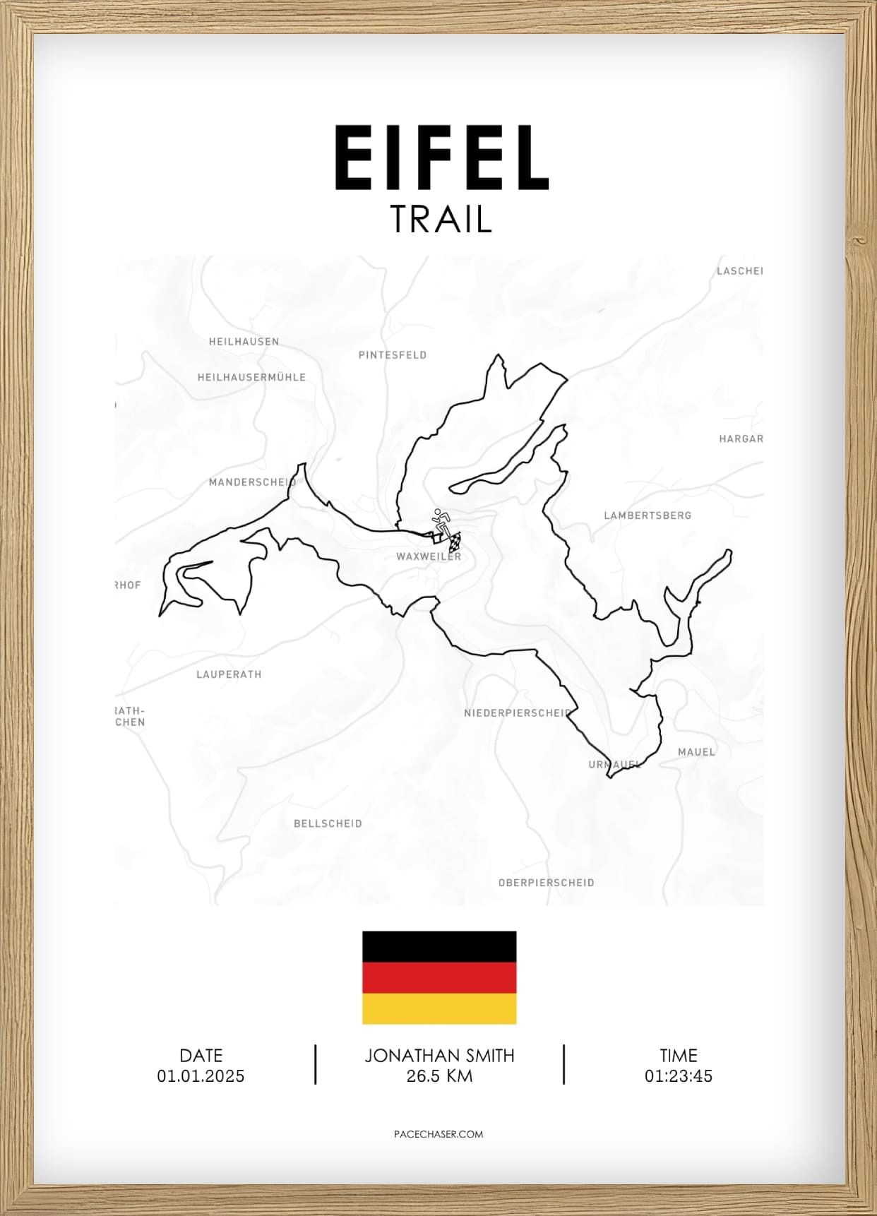 Eifel Marathon / Half Marathon / Ultra / Trail Poster