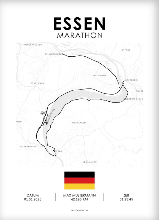 Marathon Essen Poster