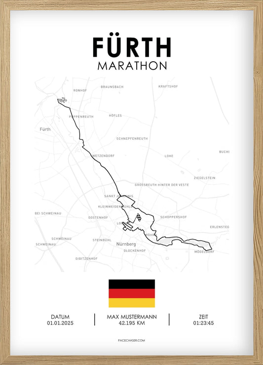 Marathon Fürth Plakat