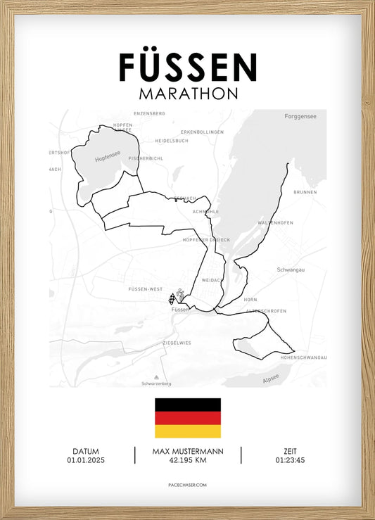 Marathon Füssen Plakat