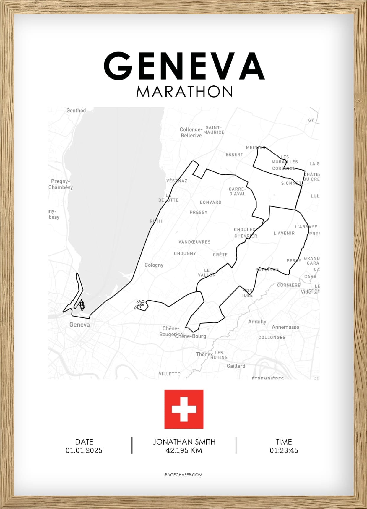 Geneva Half Marathon Poster
