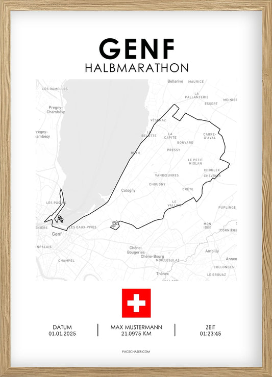 Geneva Half Marathon Poster
