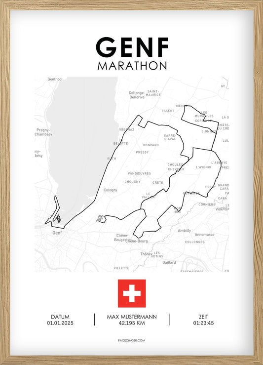Geneva Marathon Poster