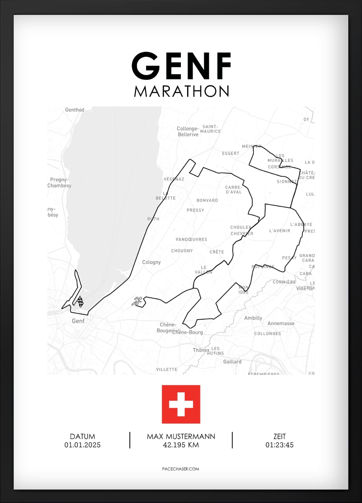 Geneva Half Marathon Poster