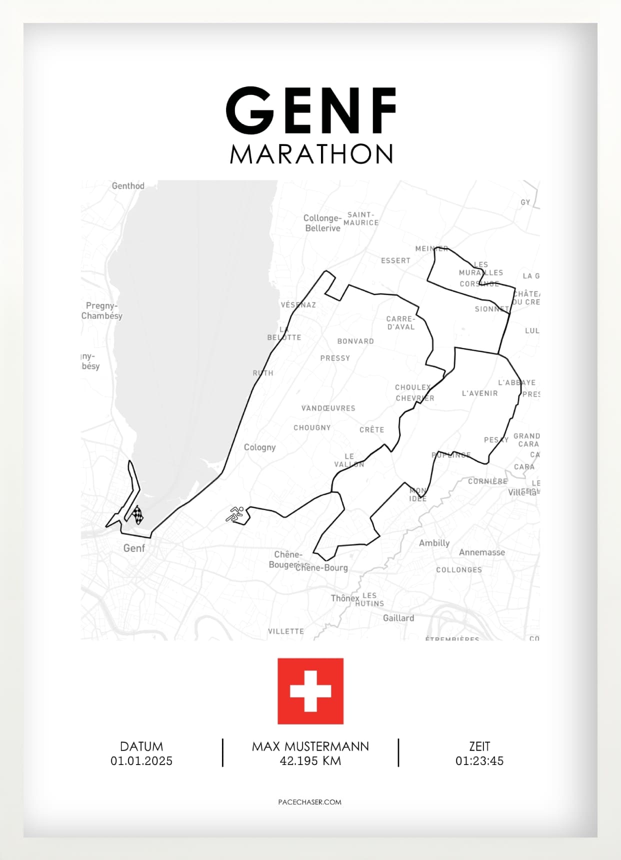 Geneva Half Marathon Poster