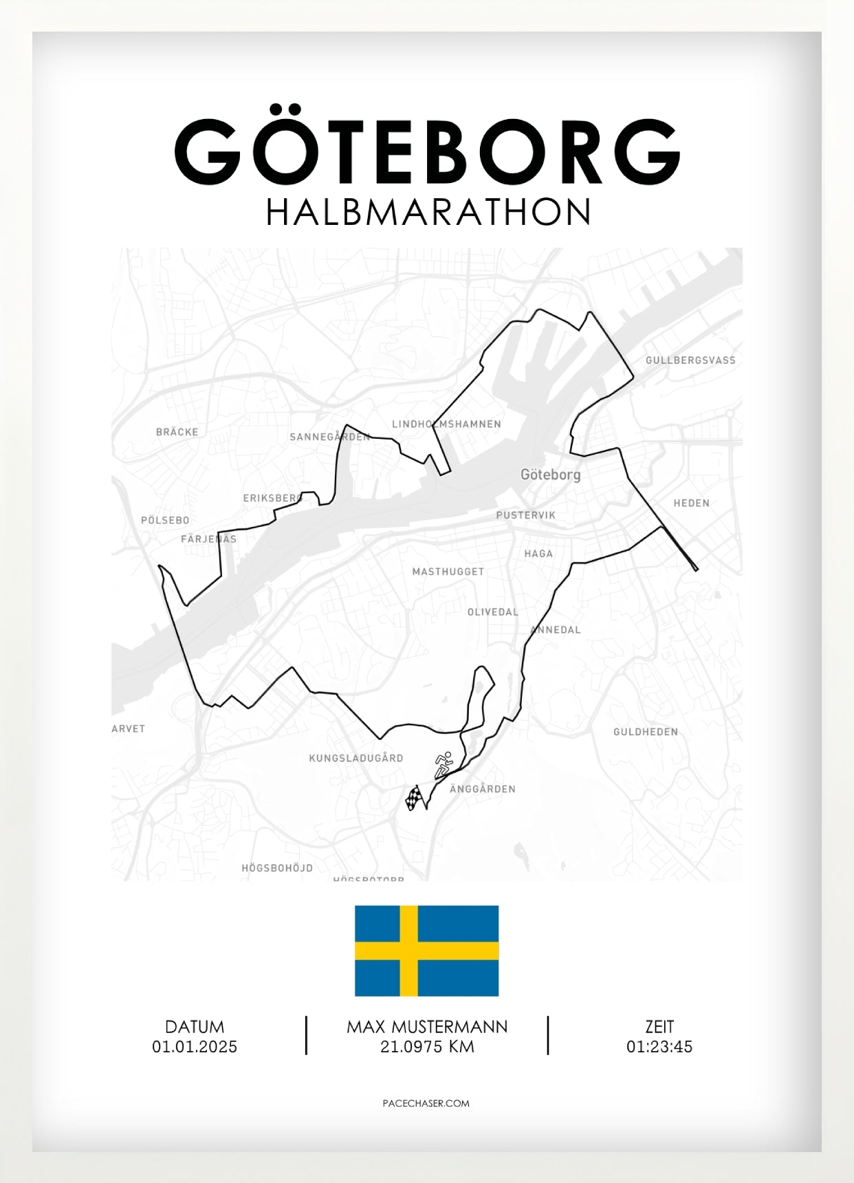 Göteborg Half Marathon Poster